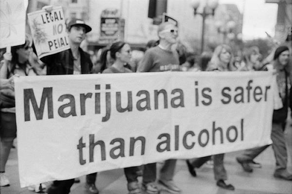 marihuana vs alkohol