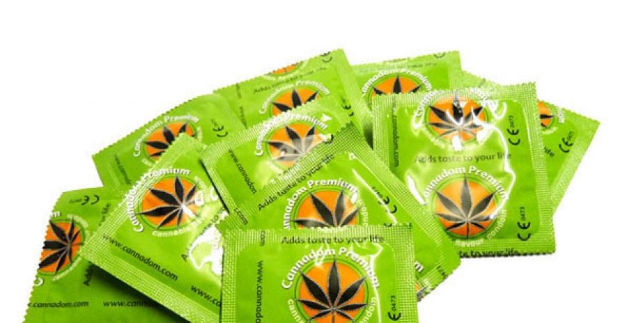 prezerwatywy o zapachu marihuany