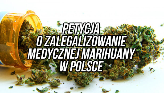 Petycja o legalizacje medycznej marihuany w Polsce