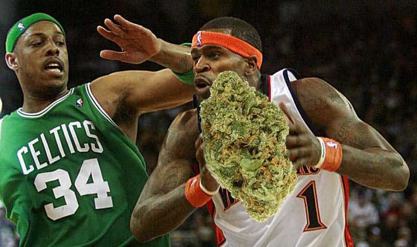 były gracz NBA palił marihuanę przed meczem