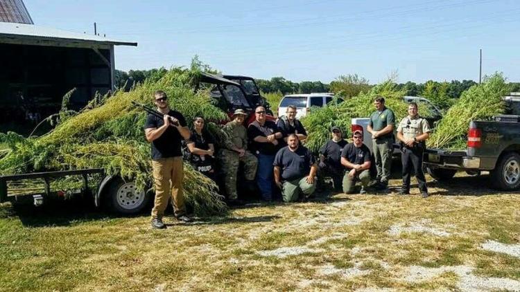 policja myslala ze odkryla plantacje marihuany konopie przemyslowe