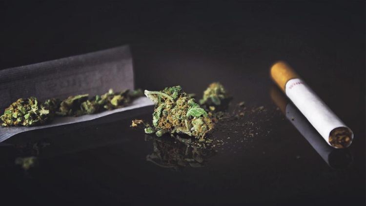 marihuana papieros