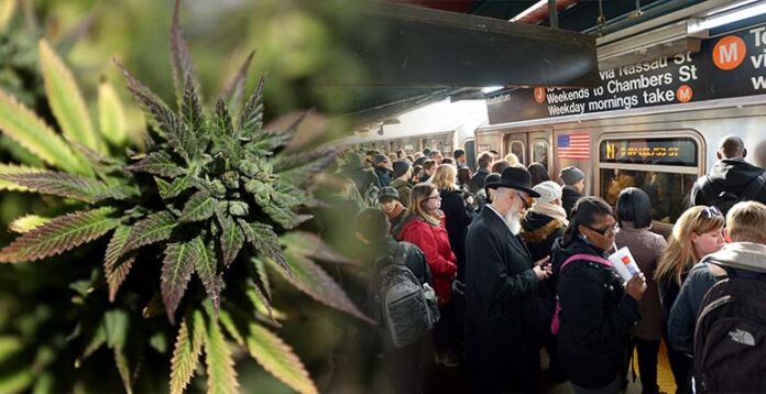 Legalizacja marihuany w Nowym Jorku sposobem na modernizacje metra