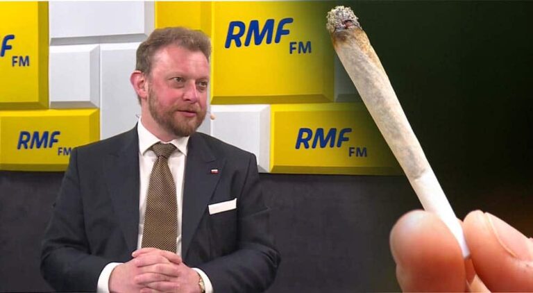Minister zdrowia o paleniu marihuany: “Chyba zbyt mocno reaguję na szczęście”