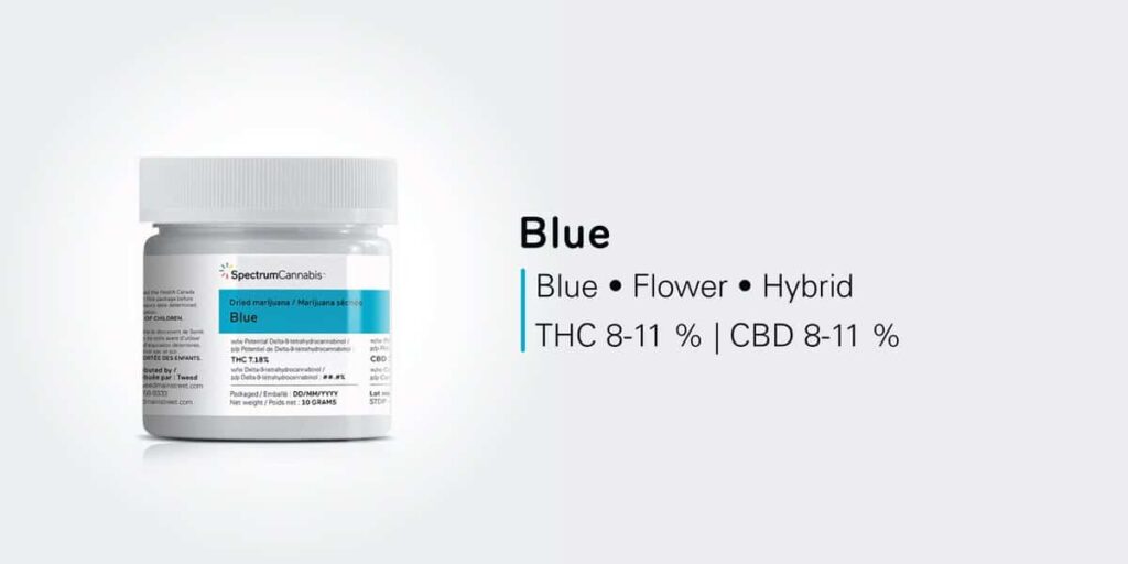 spectrum cannabis blue medyczna marihuana