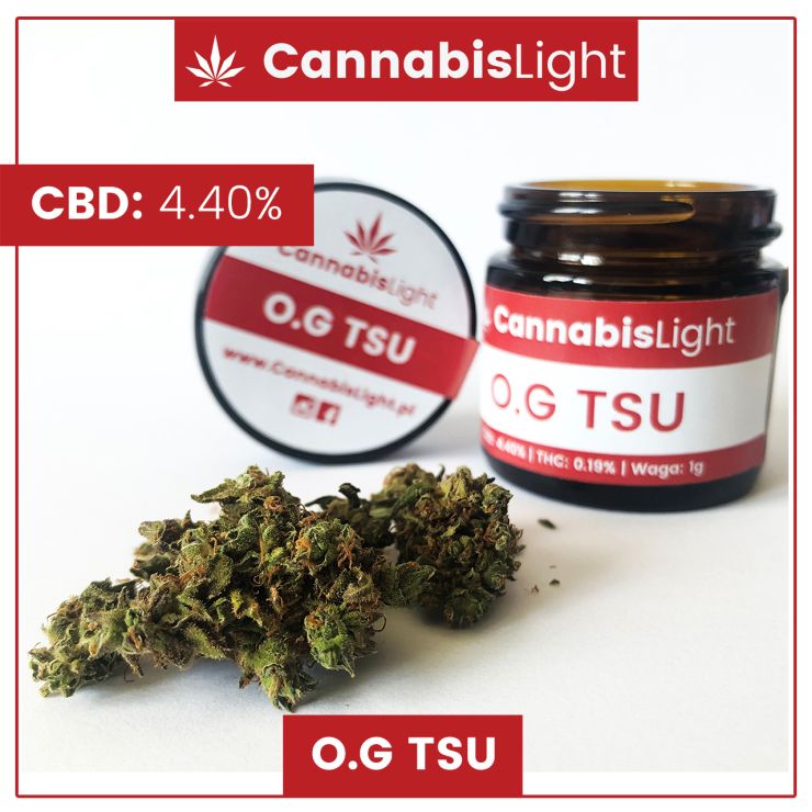 O.G Tsu - susz CBD marki Cannabis Light