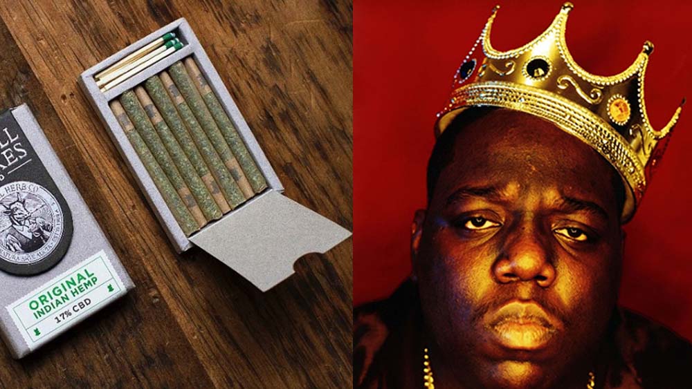 Notorious B.I.G zostanie uhonorowany przez syna, który stworzył serię jointów