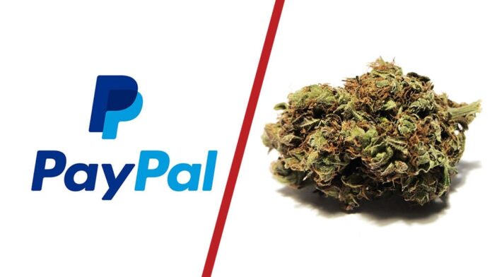 PayPal zablokował konto za sprzedaż legalnych kwiatów konopi