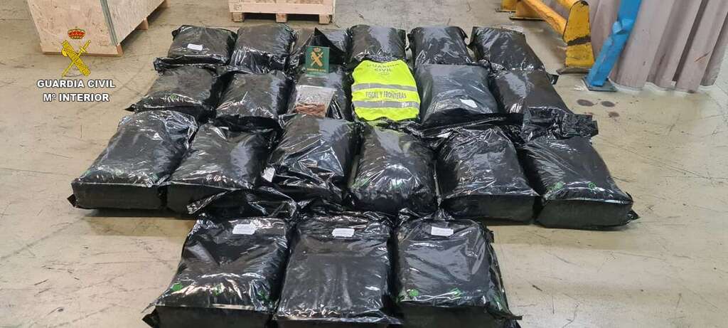 112 kilogramow marihuany zarekwirowane przez hiszpanska policje