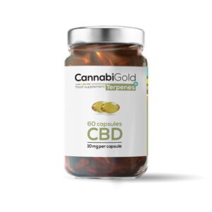 CannabiGold Terpenes+ Kapsułki wegańskie 60 x10 mg