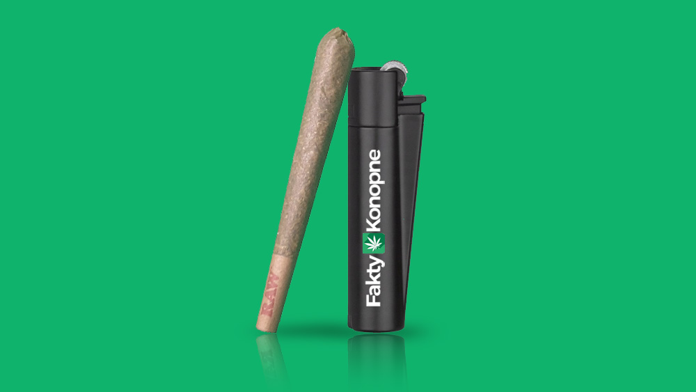 Joint z marihuaną