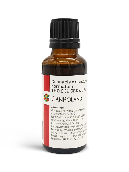 CanPoland - Cannabis Extractum Normatum THC 2% CBD 1%
