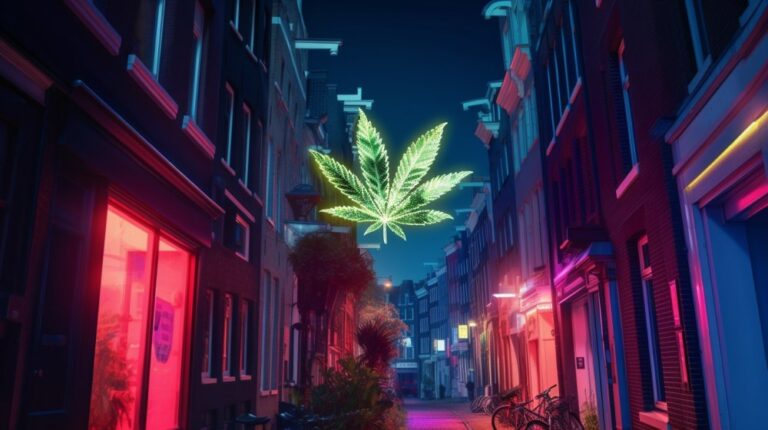 Amsterdam: Mandat za palenie jointów w Dzielnicy Czerwonych Latarni