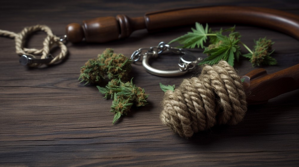 Kara chłosty za posiadanie marihuany
