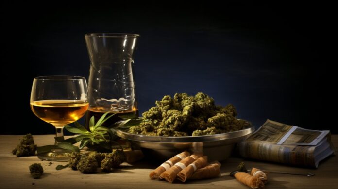 Marihuana, tytoń i alkohol