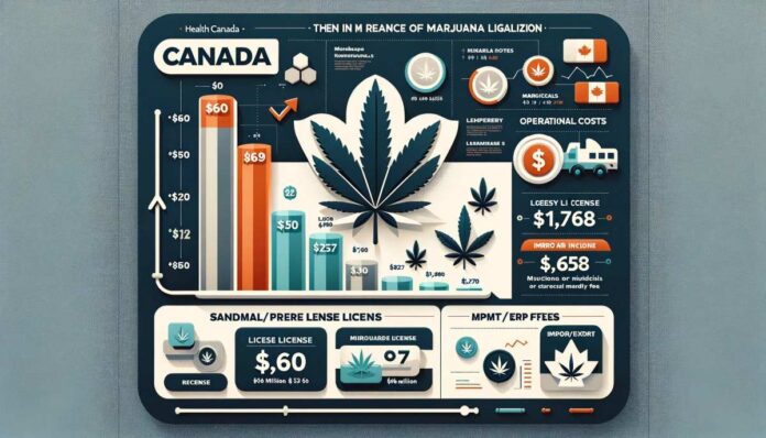 Kanadyjskie Ministerstwo Zdrowia otrzymało 60 milionów dolarów dzięki legalizacji marihuany