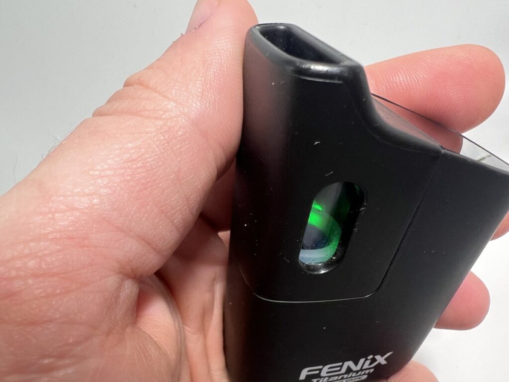 fenix mini titanium podswietlenie