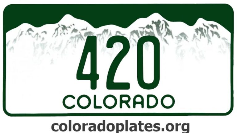 Mieszkańcy Kolorado mogą kupić tablice rejestracyjne z napisami dotyczącymi marihuany