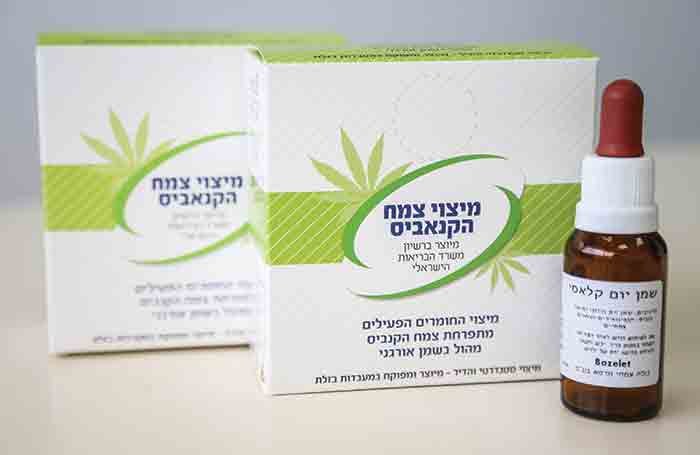 Olejek z medyczną marihuaną marki Bezelet