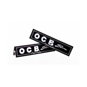 Bibułki OCB BLACK King Size Slim Premium Białe