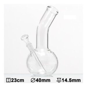 Bongo Plain Bouncer Glass wys. 23 cm szlif 14.5 mm