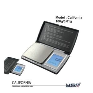 California waga elektroniczna 0,01g 100g USA Weigh dotykowa