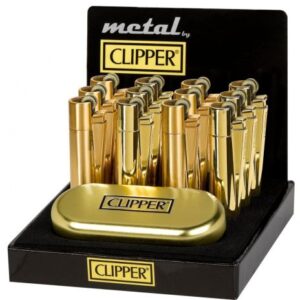 Zapalniczka metalowa CLIPPER METAL GOLD